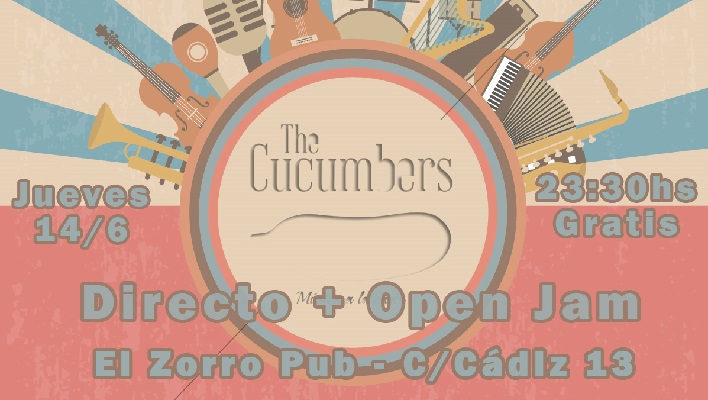 En Directo + Open Jam – Jueves 14/6 – 23:30hs Gratis – El Zorro Pub